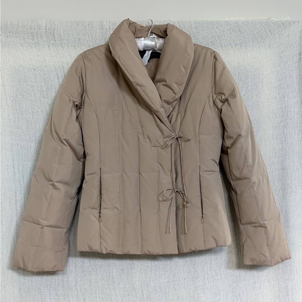Coquette Women's Tan Puffer Jacket